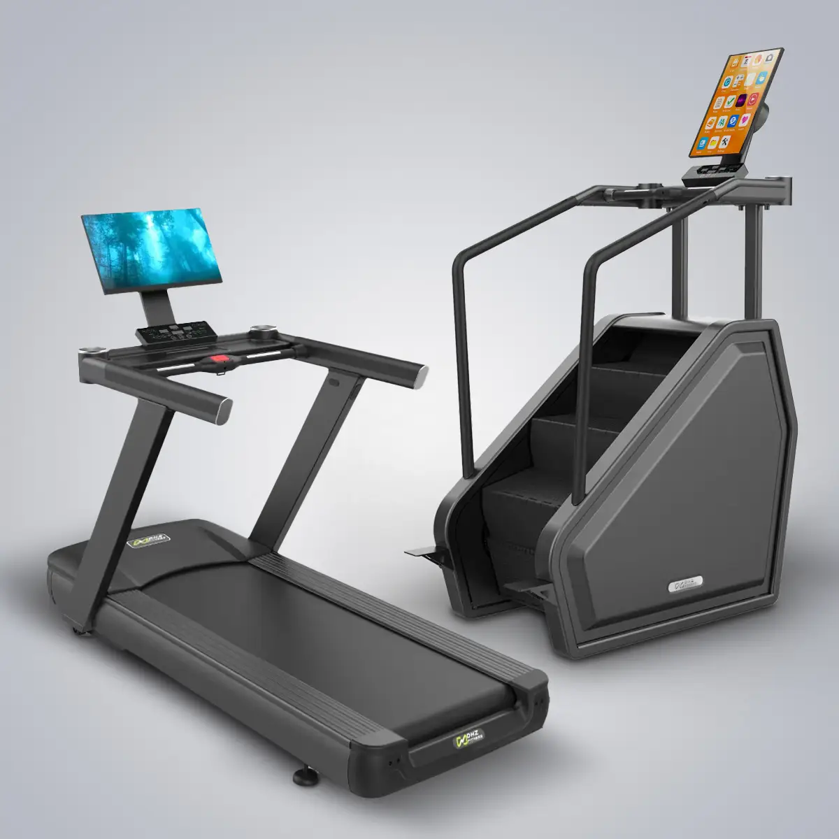 DHZ Fitness | Smart Cardio, Treppensteiger, Laufband