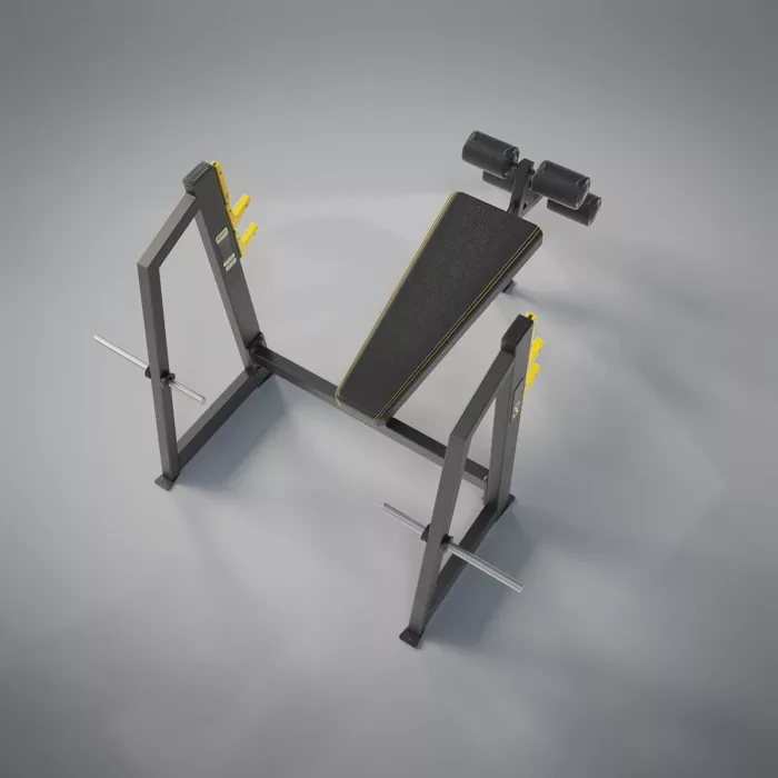 DHZ Fitness | Strength Equipment, EVOST II Strength, A3041, Olympic Decline Bench