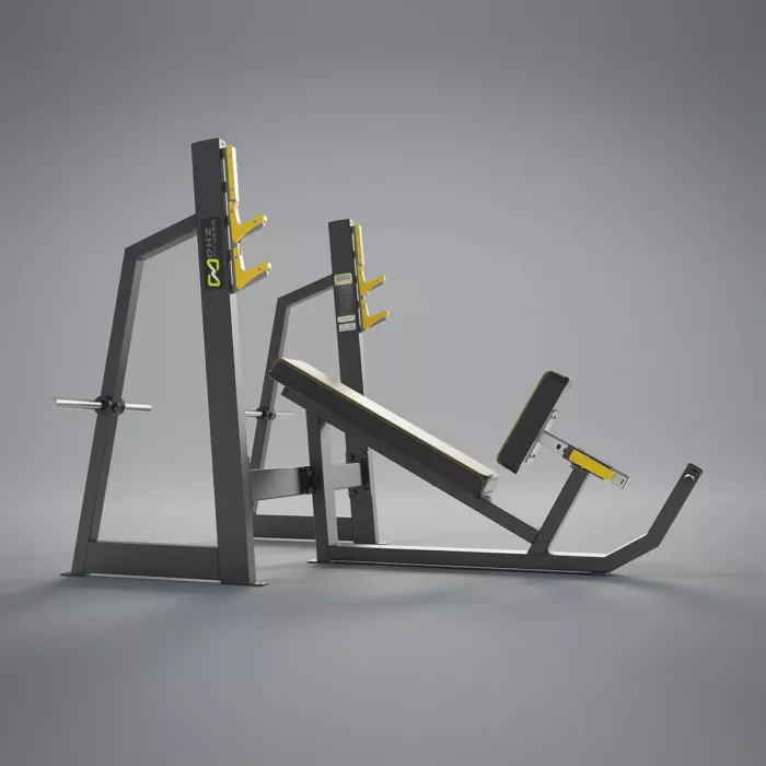 DHZ Fitness | Strength Equipment, EVOST II Strength, A3042, Olympic Incline Bench