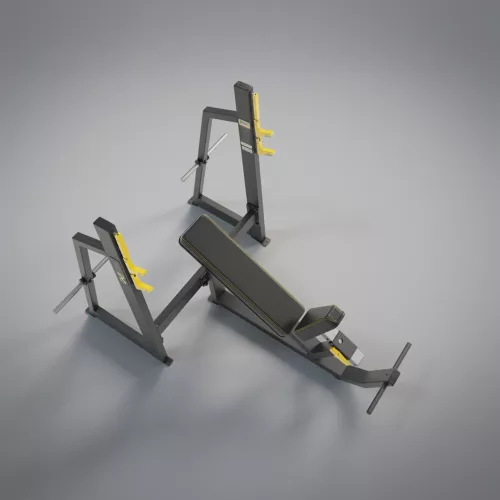 DHZ Fitness | Strength Equipment, EVOST II Strength, A3042, Olympic Incline Bench