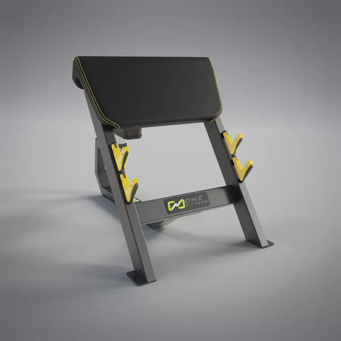 DHZ Fitness | Strength Equipment, EVOST II Strength, A3044, Seated Preacher Curl
