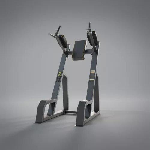 DHZ Fitness | Strength Equipment, EVOST II Strength, A3047, Vertical Knees Up–Dip