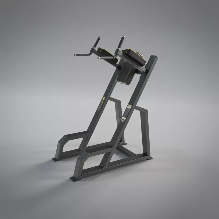 DHZ Fitness | Strength Equipment, EVOST II Strength, A3047, Vertical Knees Up–Dip