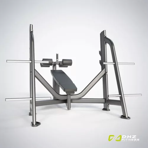 DHZ Fitness | Strength Equipment, PRESTIGE PRO Strength, E7041, PRESTIGE PRO Olympic Bench Decline