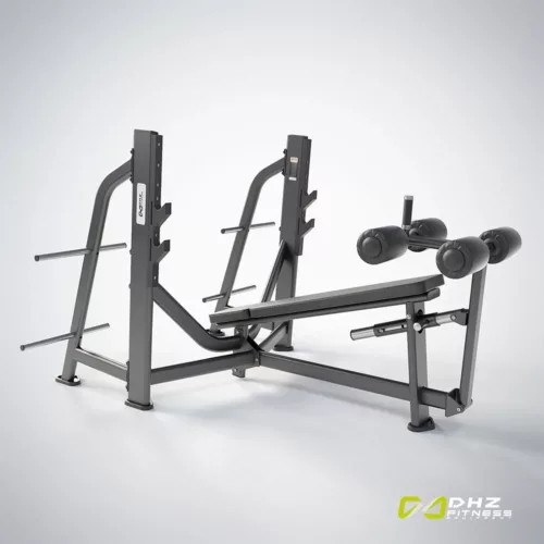 DHZ Fitness | Strength Equipment, PRESTIGE PRO Strength, E7041, PRESTIGE PRO Olympic Bench Decline