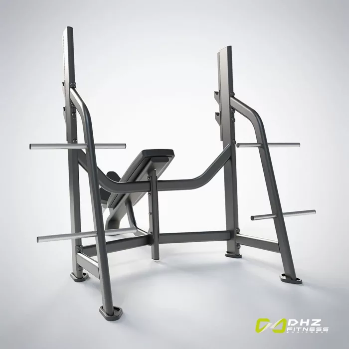 DHZ Fitness | Strength Equipment, PRESTIGE PRO Strength, E7042, PRESTIGE PRO Olympic Bench Incline