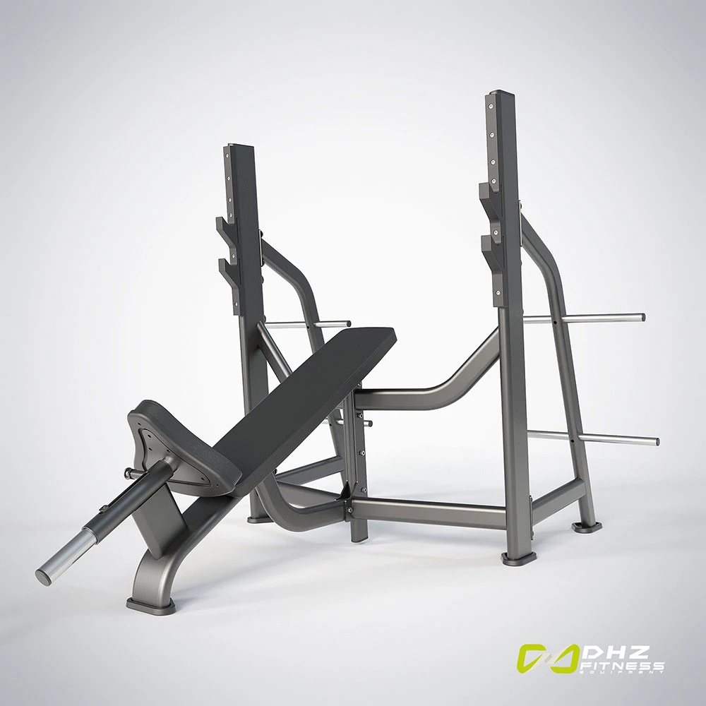DHZ Fitness | Strength Equipment, PRESTIGE PRO Strength, E7042, PRESTIGE PRO Olympic Bench Incline