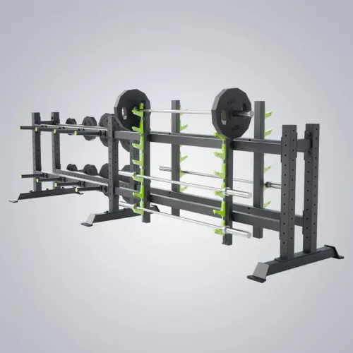 DHZ Fitness | Freeweights & Gym Supply, Weights, E6230, Crosstraining Disk & Bar Rack