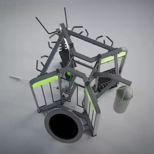 DHZ Fitness | Tower & Racks, E360 Functional Tower, E360E, Functional Tower 360E