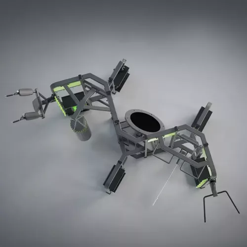 DHZ Fitness | Tower & Racks, E360 Functional Tower, E360F, Functional Tower 360F