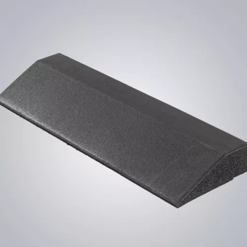 DHZ Fitness | Freeweights & Gym Supply, Training Floor, GB-P20R, Rubber Floor Ramp