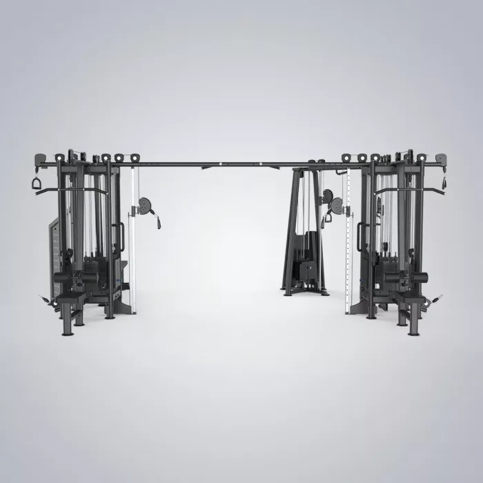 DHZ Fitness | Cable Pulls & Cable Stations, Multistations, U2066PB, EVOST III 9 Station Cable Tower