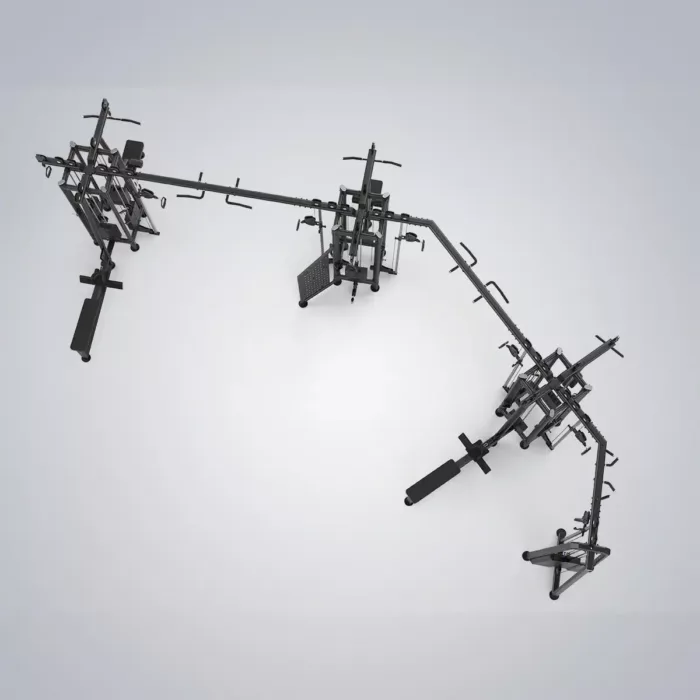 DHZ Fitness | Cable Pulls & Cable Stations, Multistations, U2066PD, EVOST III 13 Station Cable Tower