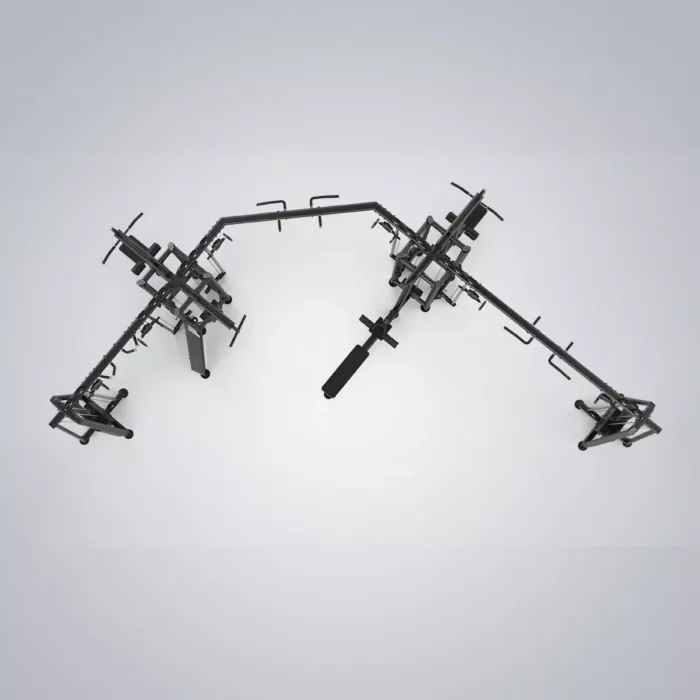 DHZ Fitness | Cable Pulls & Cable Stations, Multistations, U2066PE, EVOST III 10 Station Cable Tower