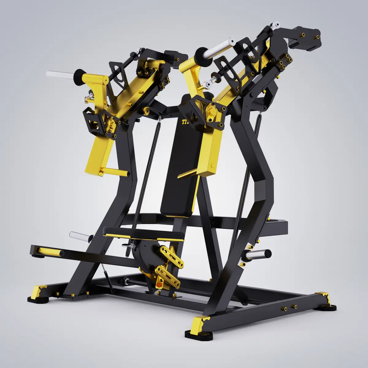 DHZ Fitness | Plate Loaded, TITAN MECHANIX , Y915ZAG, INCLINE CHEST PRESS