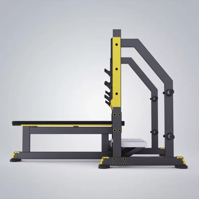 DHZ Fitness | Plate Loaded, TITAN MECHANIX , Y972ZAG, OLYMPIC FLAT BENCH