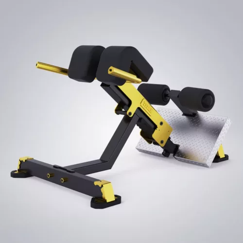 DHZ Fitness | Plate Loaded, TITAN MECHANIX , Y975ZAG, BACK EXTENSION