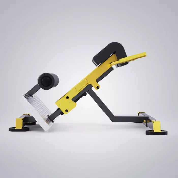 DHZ Fitness | Plate Loaded, TITAN MECHANIX , Y975ZAG, BACK EXTENSION