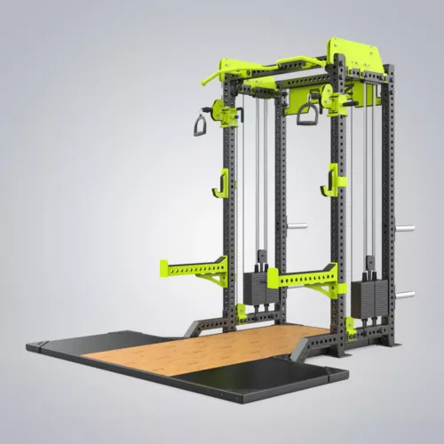 DHZ Fitness | Tower & Racks, Powerflex Half Rack, E6252BP, POWERFLEX HALF RACK COMBI