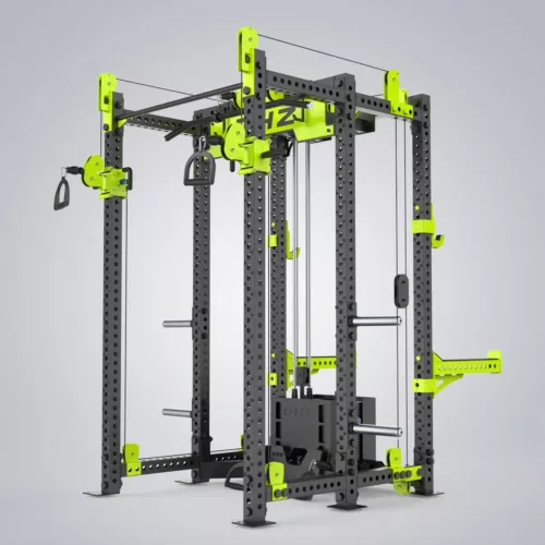 DHZ Fitness | Tower & Racks, Powerflex Half Rack, E6255, POWERFLEX POWER SYSTEM