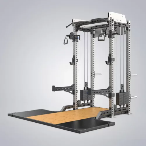 DHZ Fitness | Tower & Racks, Powerflex Half Rack, E6252BP-A, POWERFLEX HALF RACK COMBI