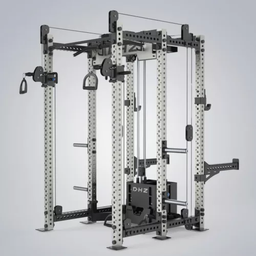 DHZ Fitness | Tower & Racks, Powerflex Half Rack, E6255-A, POWERFLEX POWER SYSTEM