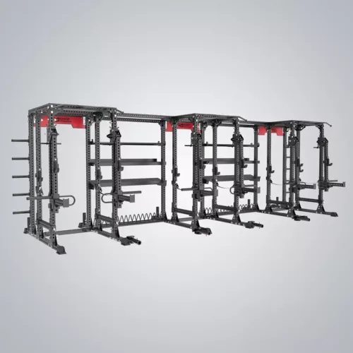 DHZ Fitness | Tower & Racks, Power Racks, E6213, LEVER ARM TRIPLE RACK