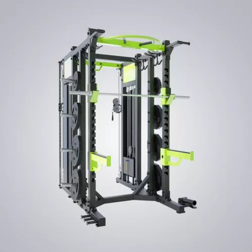 DHZ Fitness | Tower & Racks, Power Racks, E6222, COMBO RACK WITH CABLE