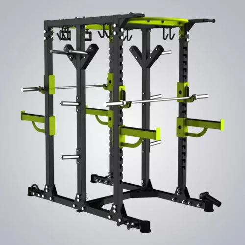 DHZ Fitness | Tower & Racks, Power Racks, E6242, DUAL HALF RACK