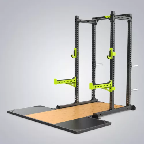 DHZ Fitness | Tower & Racks, Power Racks, E6254P, HALF RACK COMBI