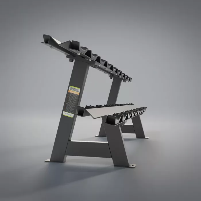 DHZ Fitness | Strength Equipment, EVOST II Strength, A3077, Dumbbell Rack