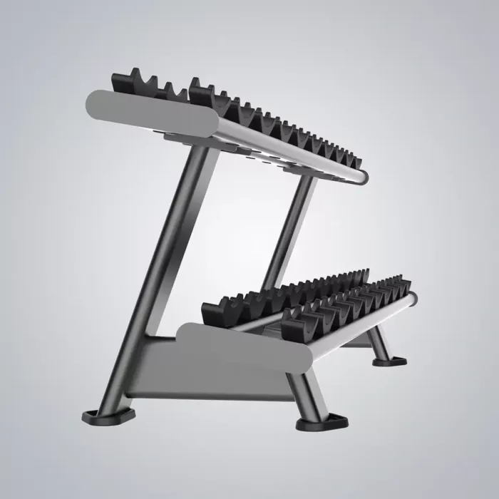 DHZ Fitness | Strength Equipment, PRESTIGE PRO Strength, E7077, PRESTIGE PRO Dumbbell Rack