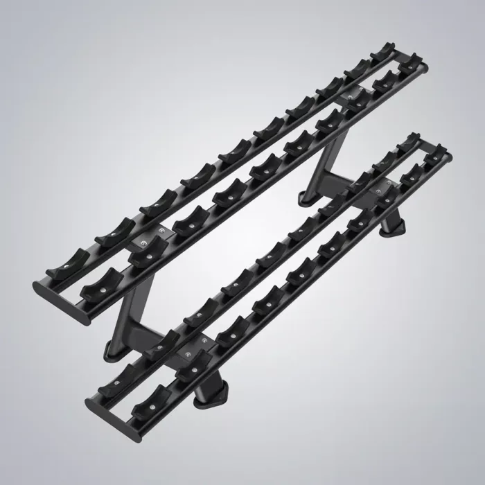 DHZ Fitness | Strength Equipment, PRESTIGE PRO Strength, E7077, PRESTIGE PRO Dumbbell Rack