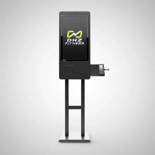 DHZ Fitness | Displays, DIS27KI-CC, 27" LCD Touch Ordering Kiosk With Stand