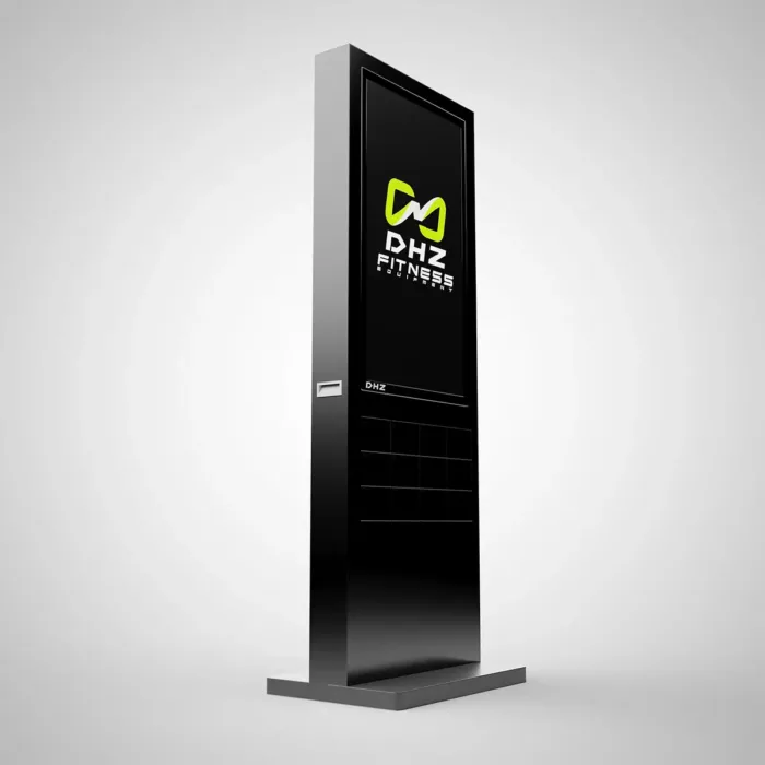 DHZ Fitness | Displays, DIS43ST-PB, 43" Indoor LCD Digital Signage With 12 powerbanks