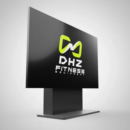 DHZ Fitness | Displays, DIS55X9RK, 9 x 55" LCD Video Wall
