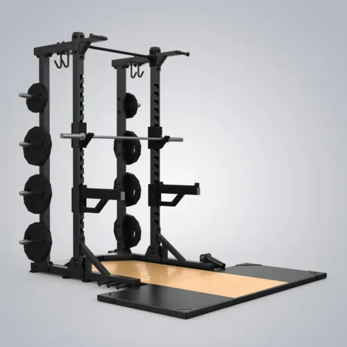 DHZ Fitness | Tower & Racks, Power Half Racks , DTE6227, Weightlifter Platform E6227